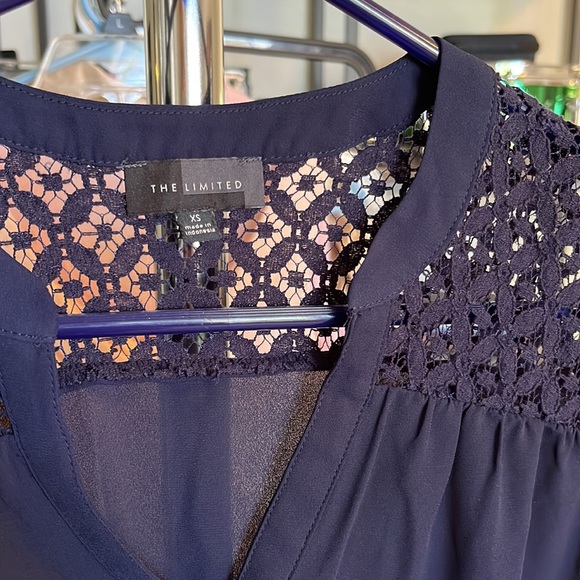 Navy blue top - Picture 2 of 3